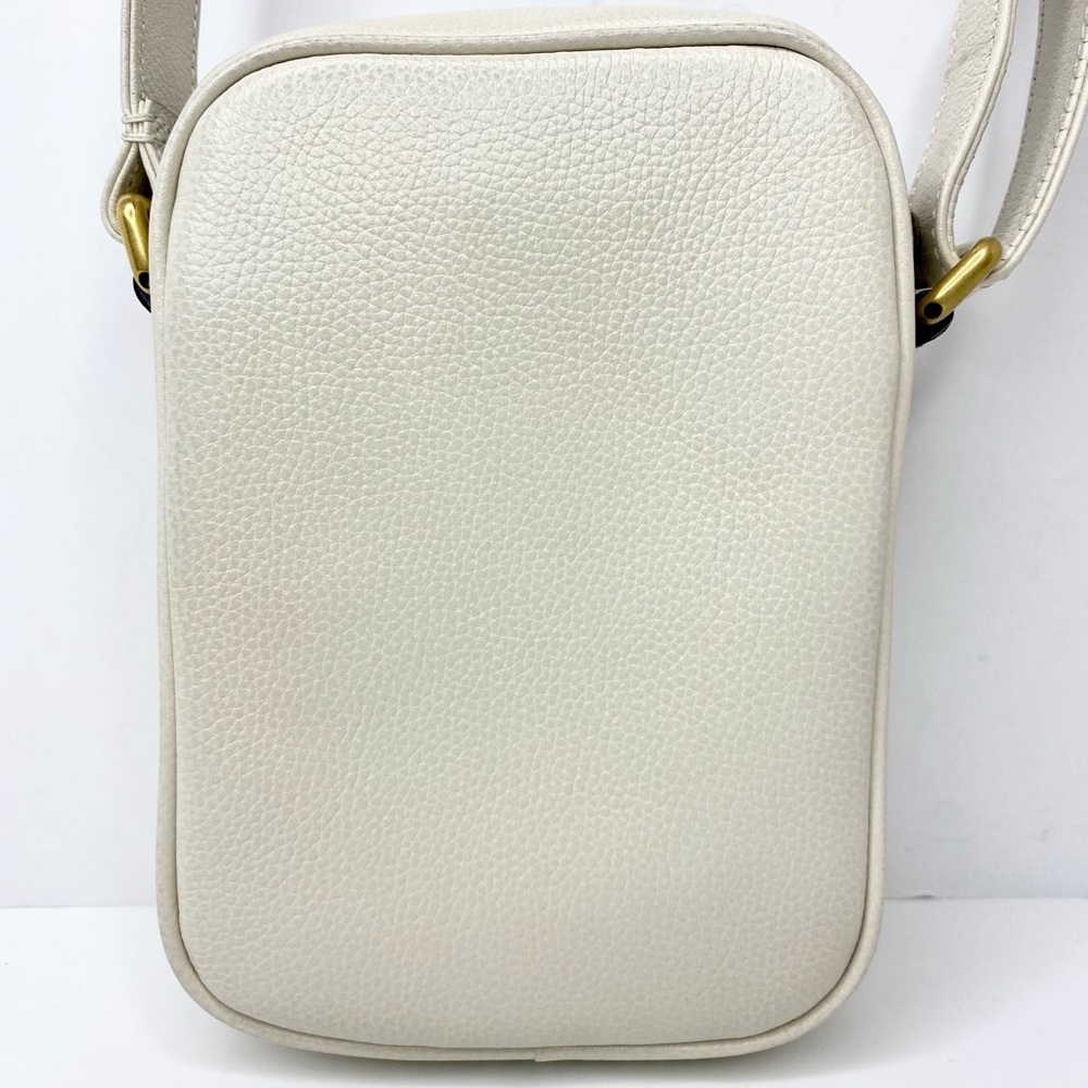 Authentic Gucci Grained Calfskin Logo Messenger Bag - Picture 4 of 15
